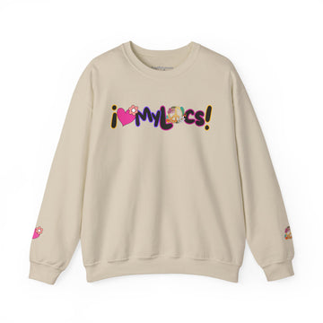 Loc Sweatshirt - "I Love My Locs!"