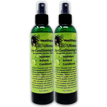 Double Bottle HealthyLocs Ultimate Dry Conditioning Mist