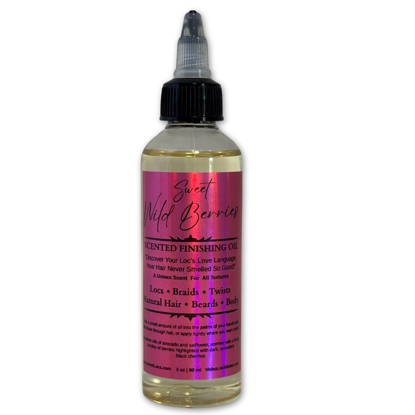 Sweet Wild Berries Scented Finishing Oil