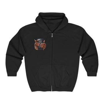 Faith Over Fear Full Zip Hoodie