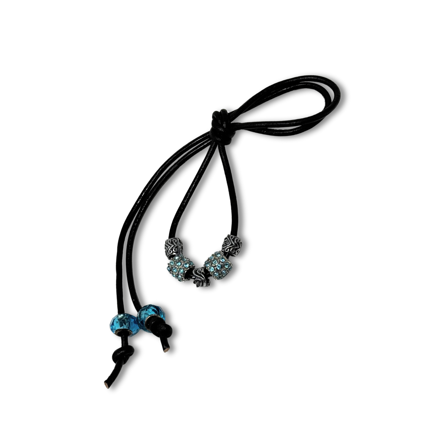 Loc Tie - Blue Bling