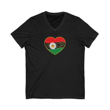 Loc T-shirt - Heart Love Daisy (v-neck)