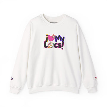I Love My Locs! BOHO Crewneck Sweatshirt
