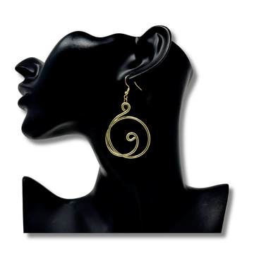 Ear Abstract - Twisted Hoop