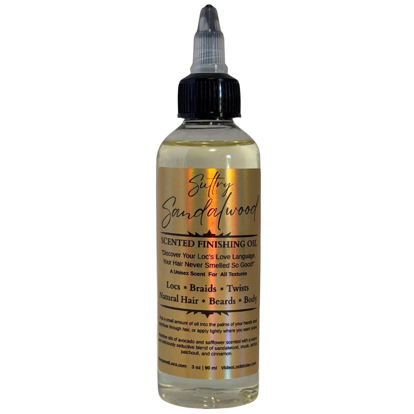 Sultry Sandalwood Scented Finishing Oil