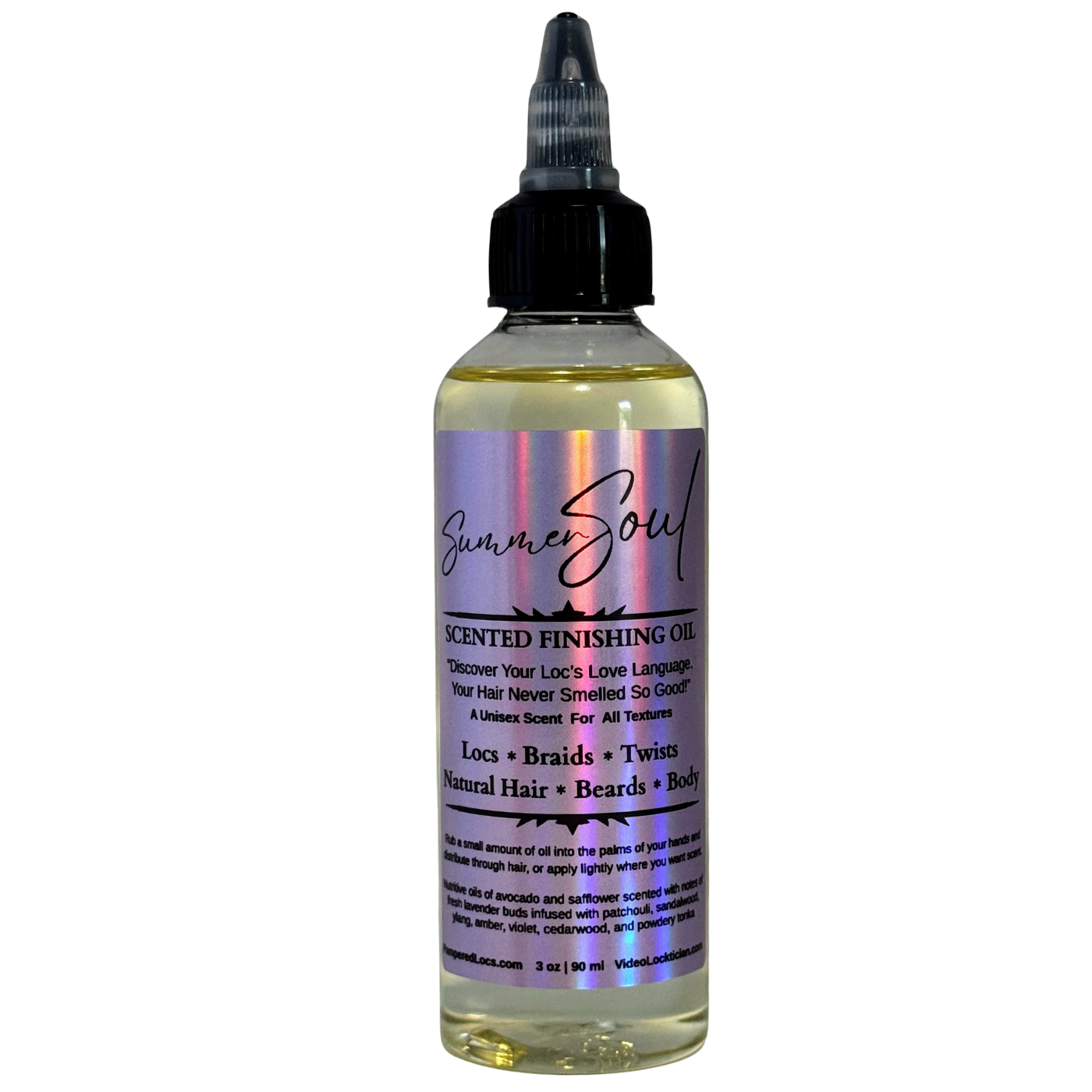 Summer Soul - Scented Finishing Oil For Locs and Natural Hair